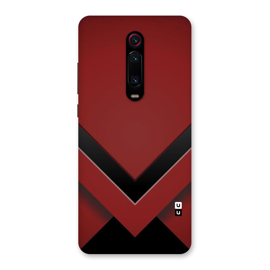 Red Black Fold Back Case for Redmi K20 Pro