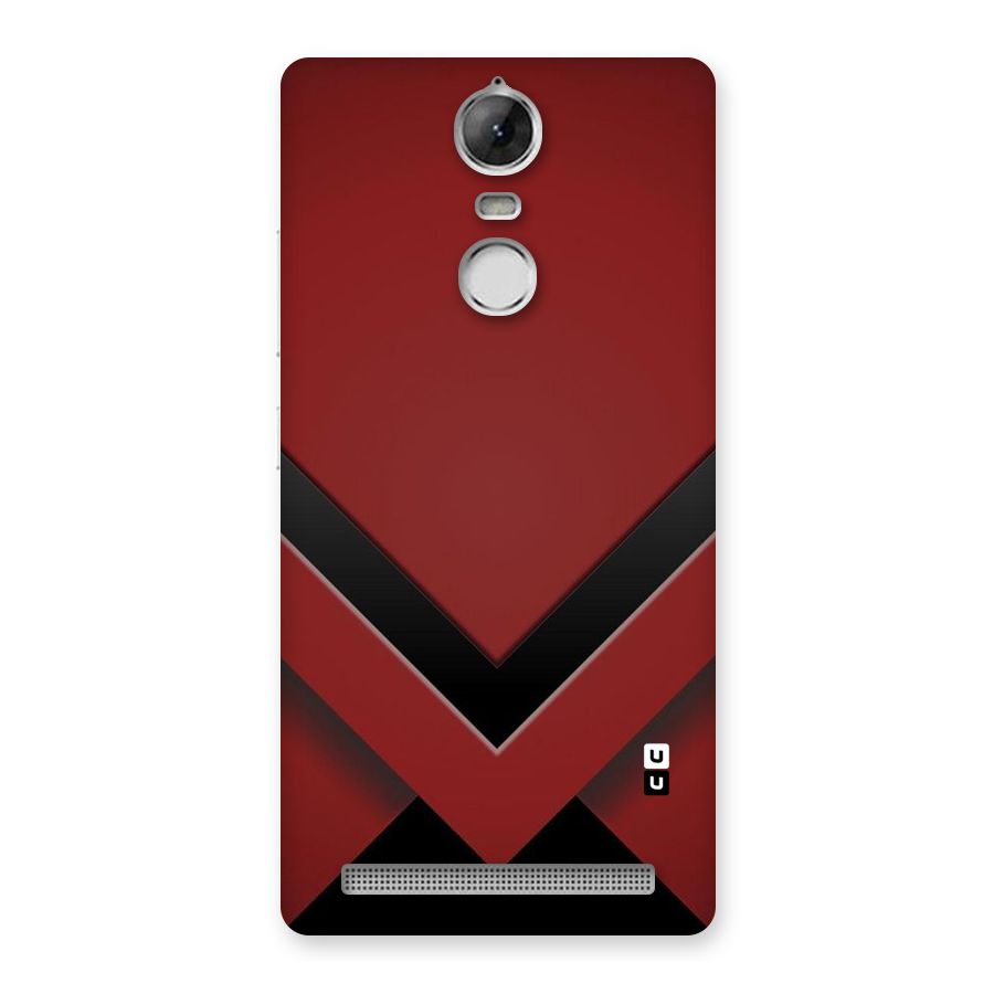 Red Black Fold Back Case for Vibe K5 Note