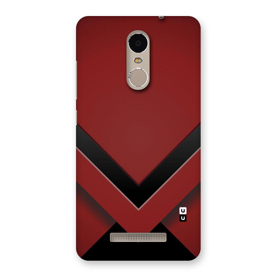 Red Black Fold Back Case for Xiaomi Redmi Note 3