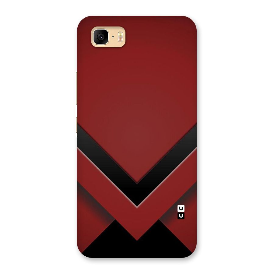 Red Black Fold Back Case for Zenfone 3s Max