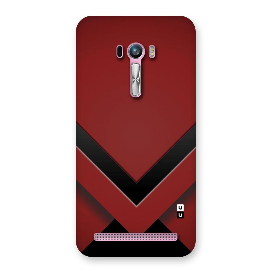 Red Black Fold Back Case for Zenfone Selfie
