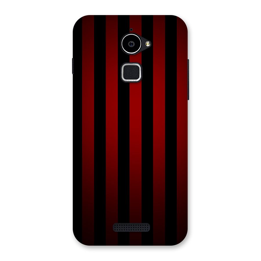 Red Black Stripes Back Case for Coolpad Note 3 Lite