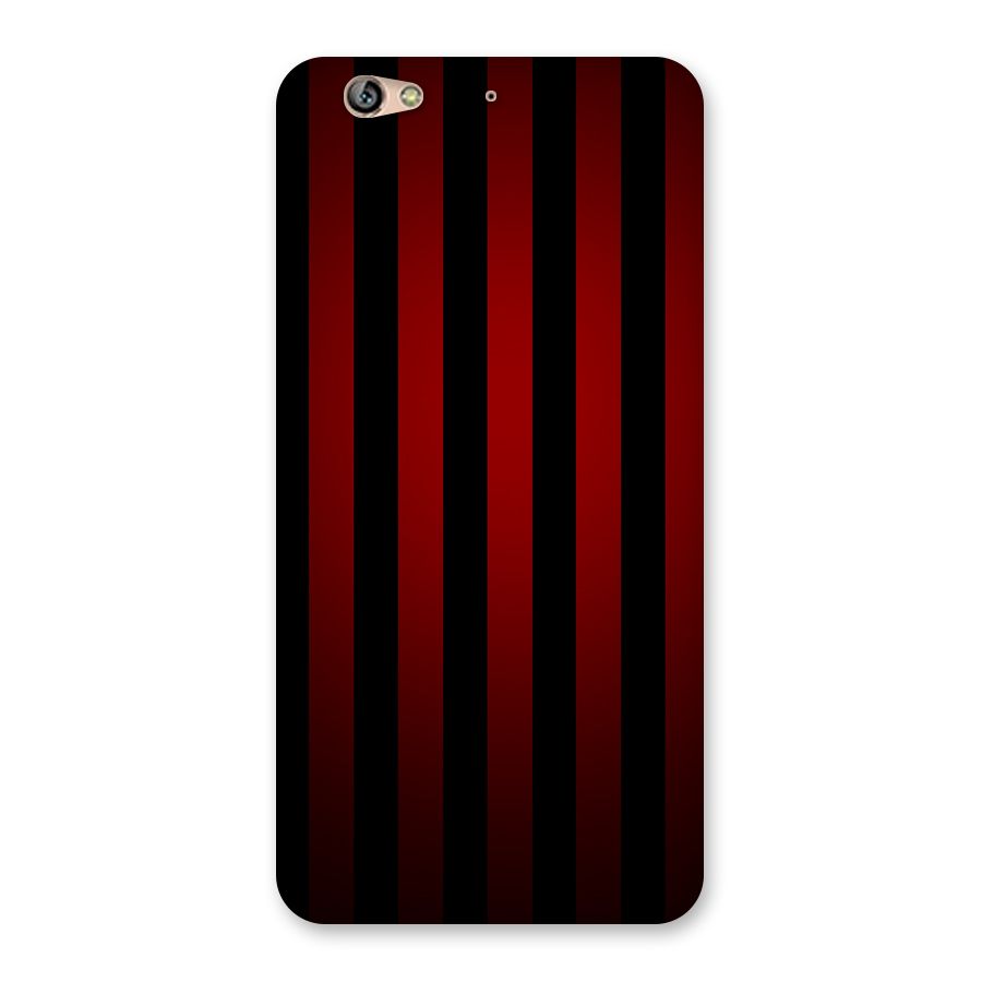 Red Black Stripes Back Case for Gionee S6