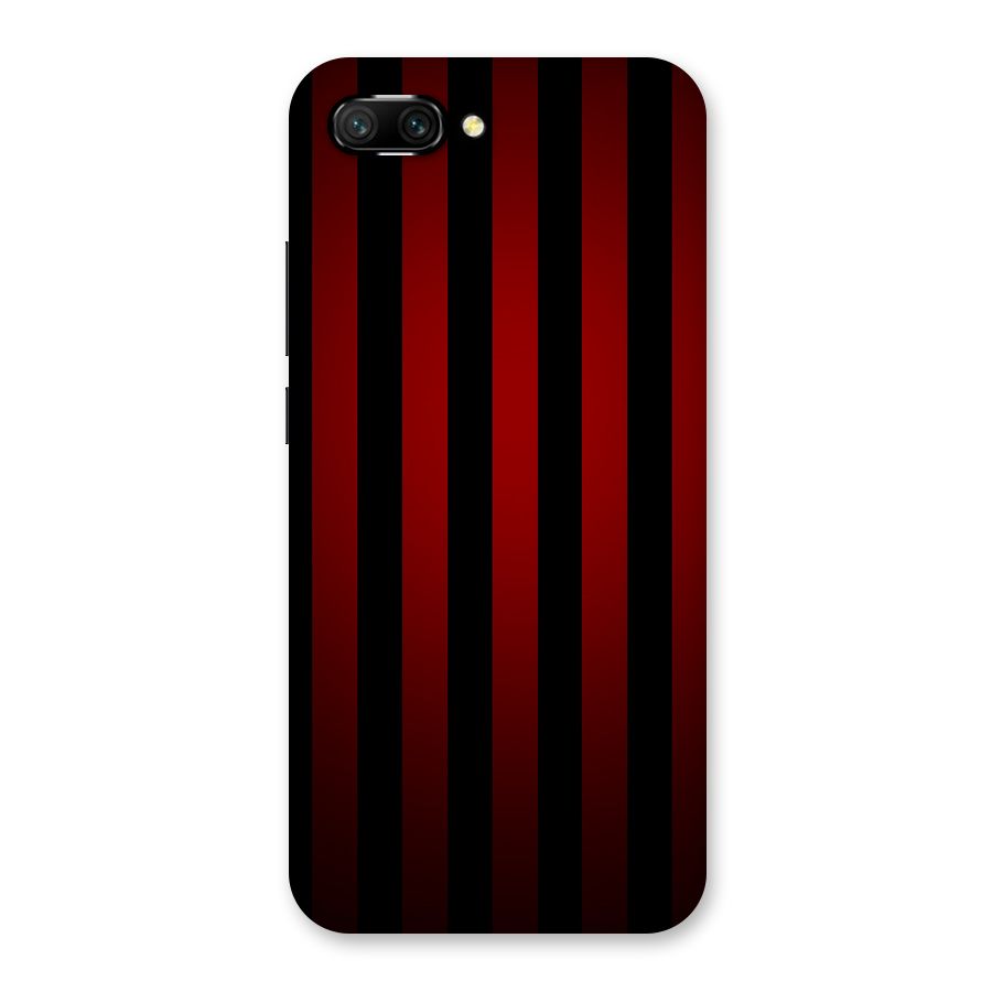 Red Black Stripes Back Case for Honor 10