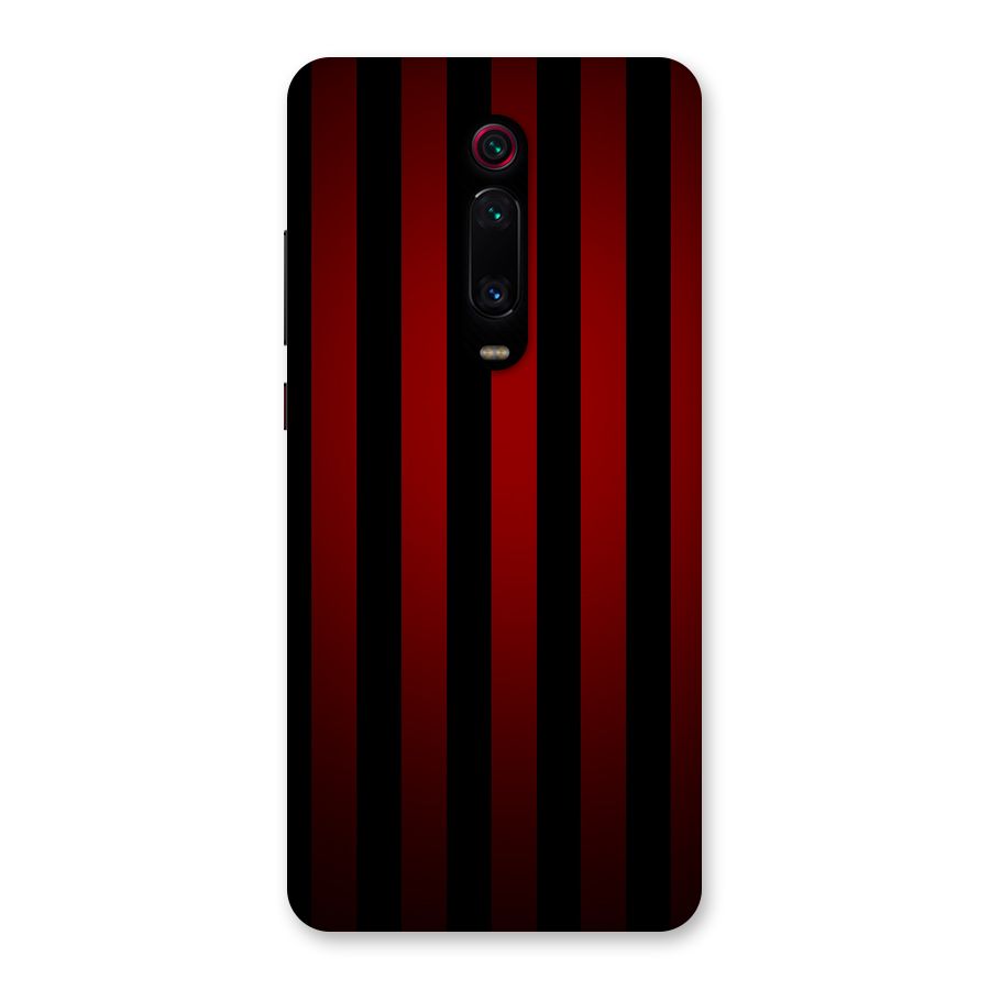 Red Black Stripes Back Case for Redmi K20