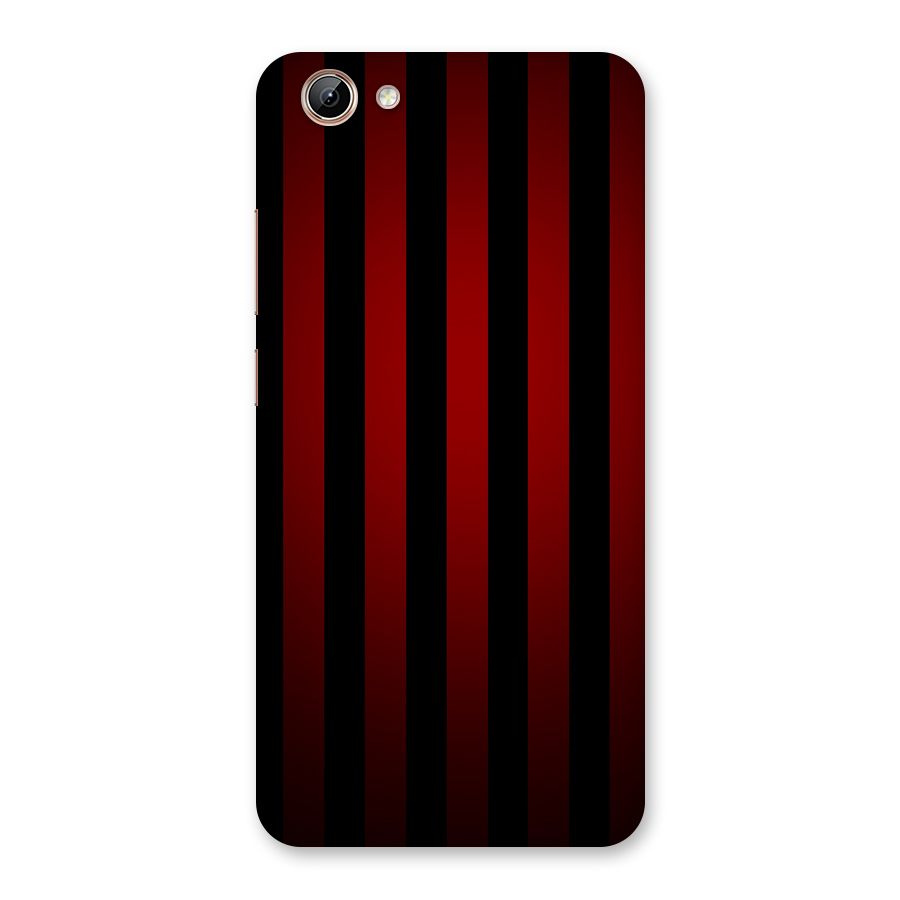 Red Black Stripes Back Case for Vivo Y71i