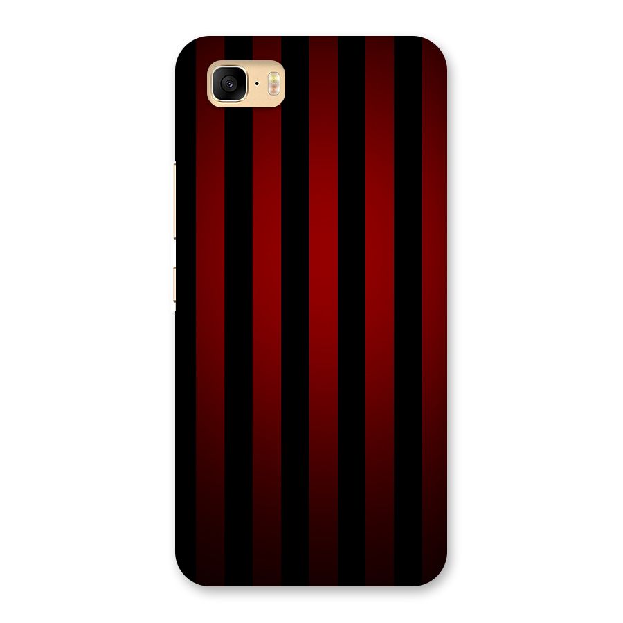 Red Black Stripes Back Case for Zenfone 3s Max