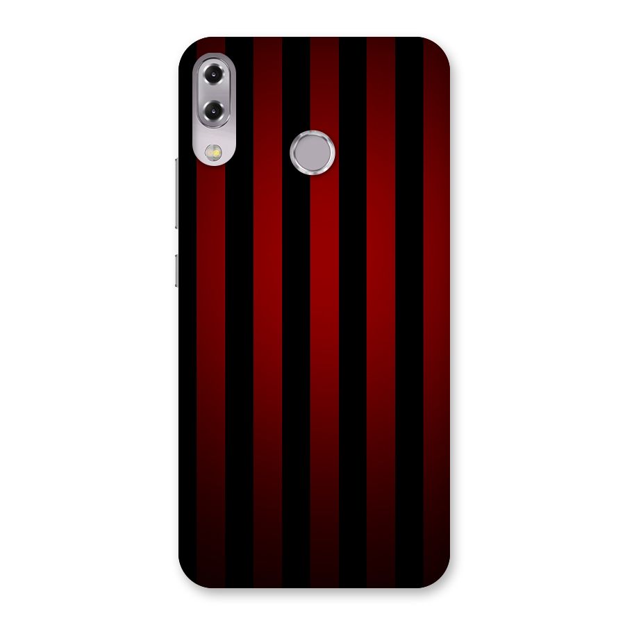 Red Black Stripes Back Case for Zenfone 5Z