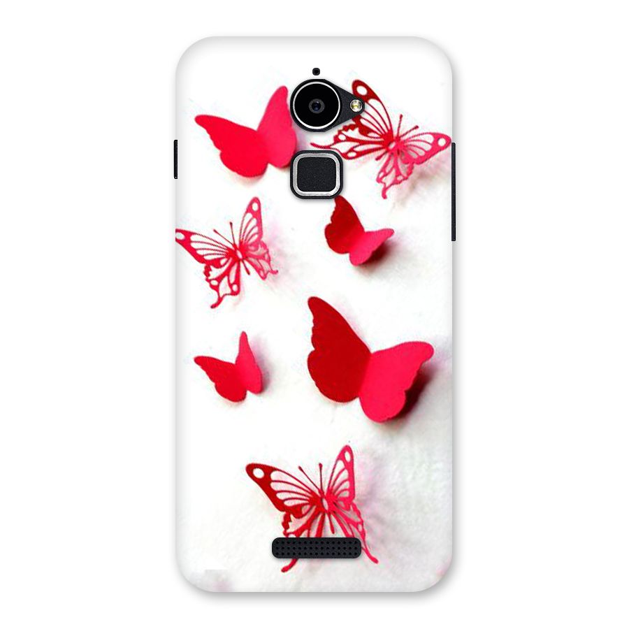 Red Butterflies Back Case for Coolpad Note 3 Lite