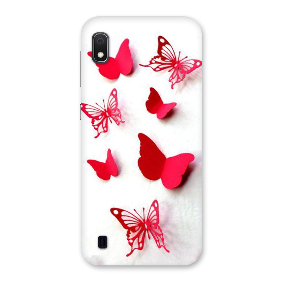 Red Butterflies Back Case for Galaxy A10