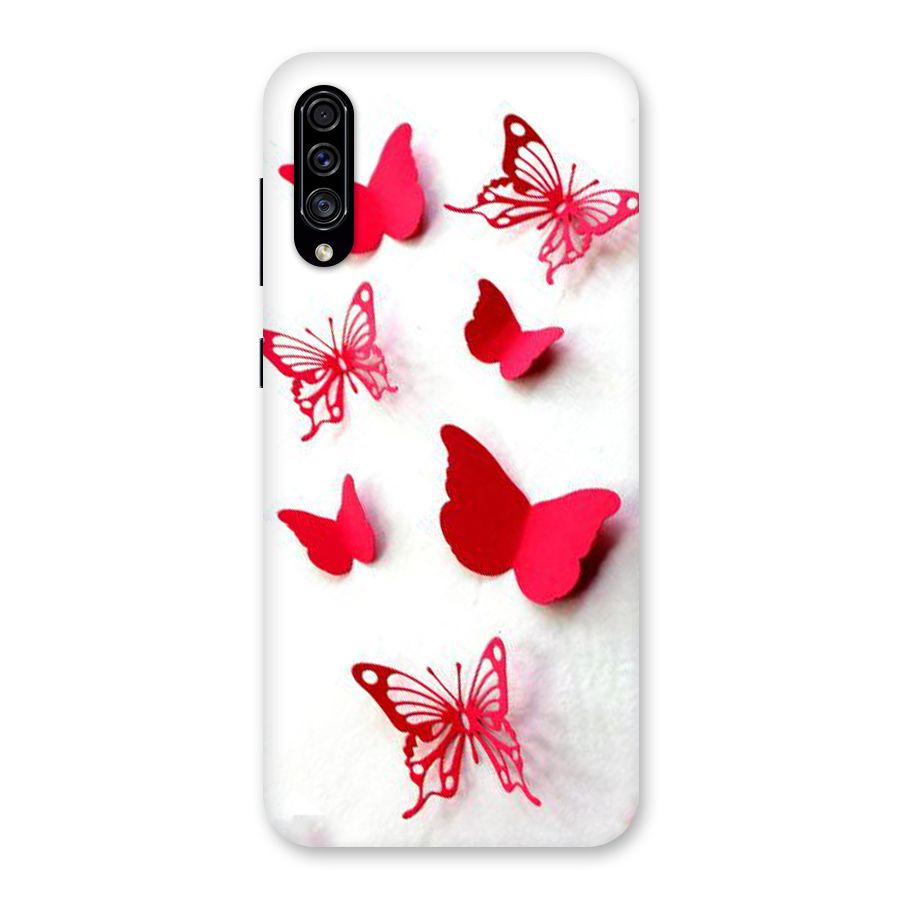 Red Butterflies Back Case for Galaxy A30s