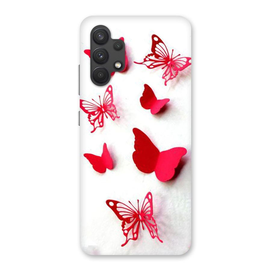 Red Butterflies Back Case for Galaxy A32