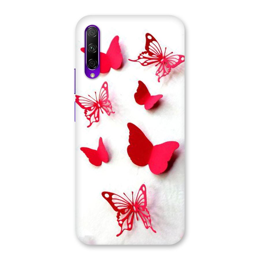 Red Butterflies Back Case for Honor 9X Pro