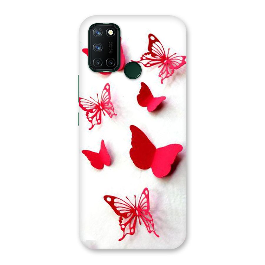 Red Butterflies Back Case for Realme 7i