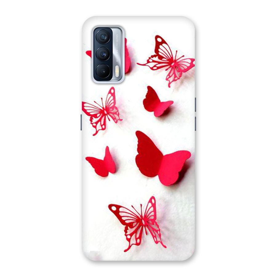 Red Butterflies Back Case for Realme X7