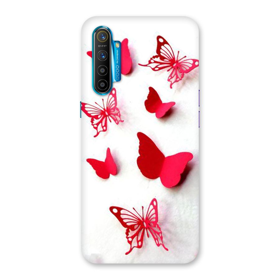 Red Butterflies Back Case for Realme XT