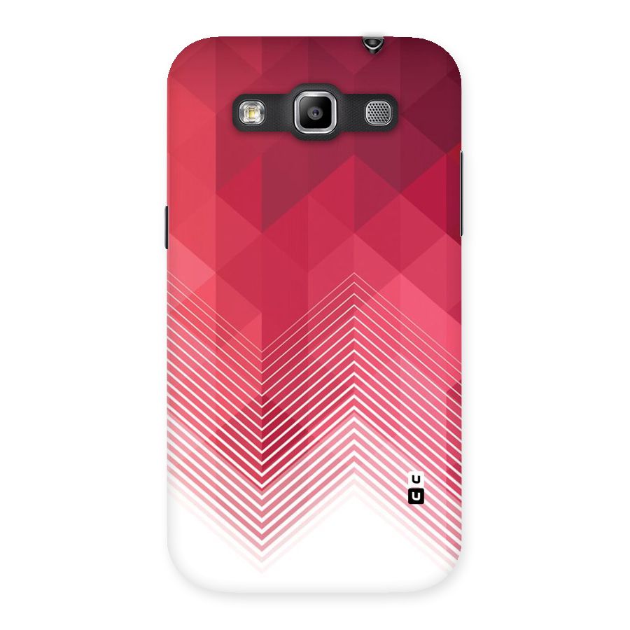 Red Chevron Abstract Back Case for Galaxy Grand Quattro