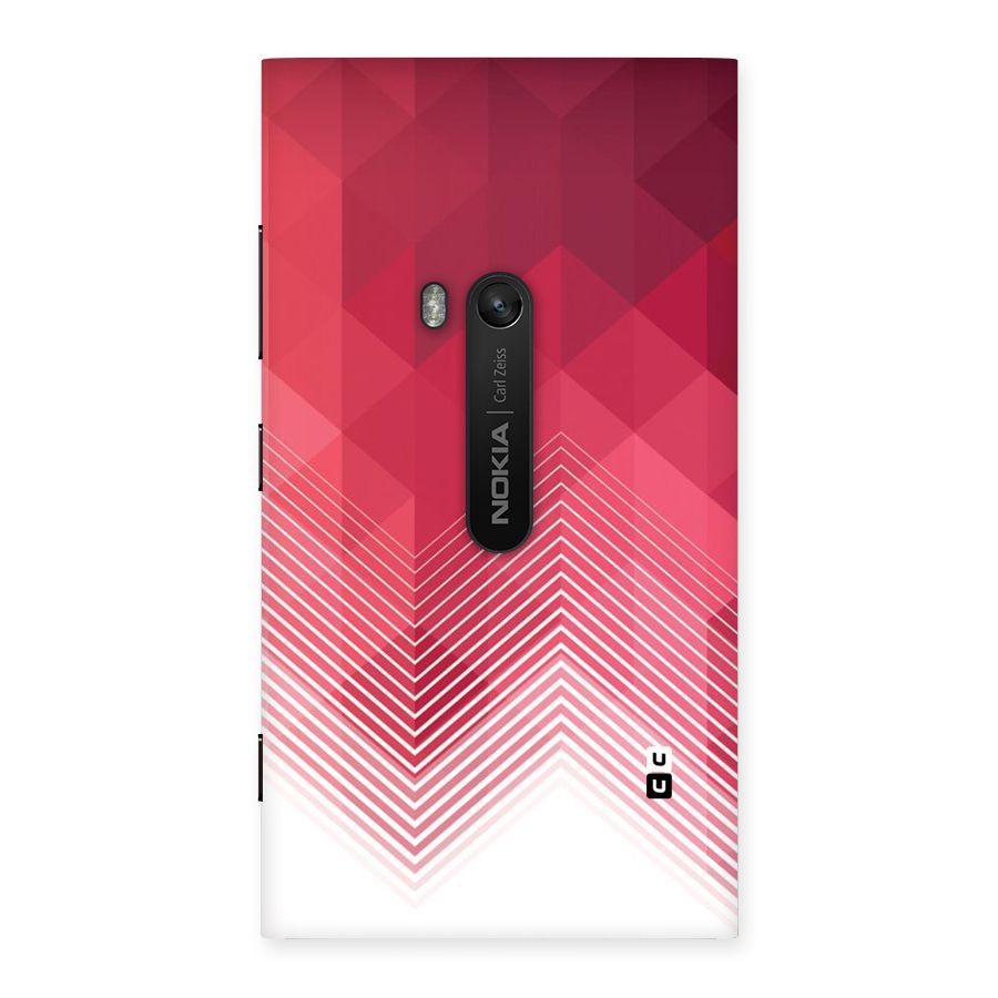 Red Chevron Abstract Back Case for Lumia 920