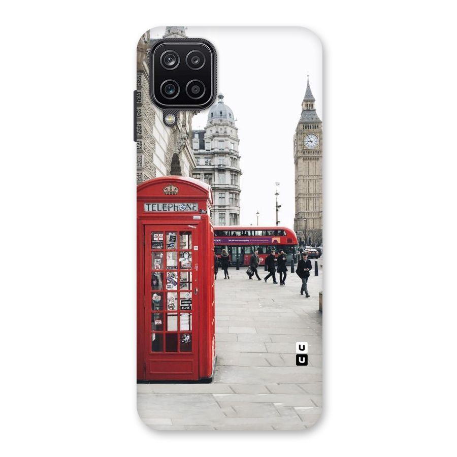 Red City Back Case for Galaxy A12