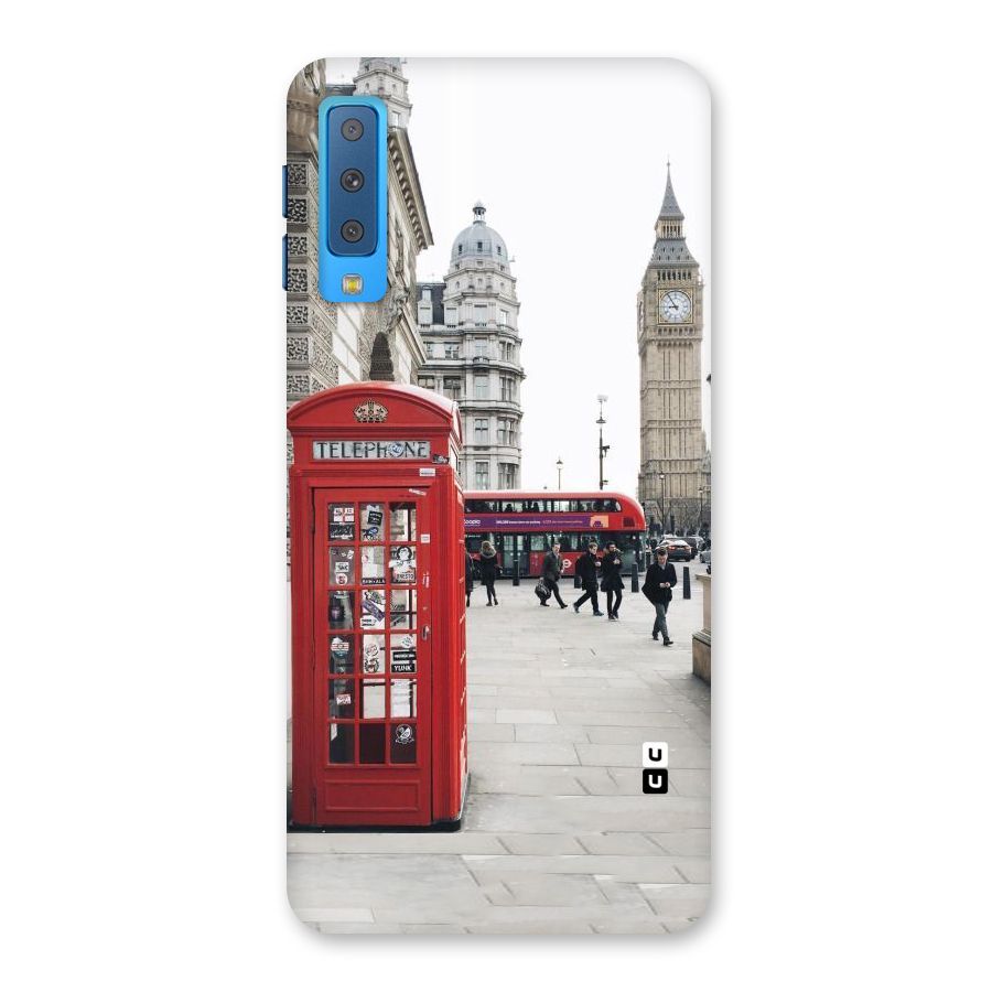 Red City Back Case for Galaxy A7 (2018)