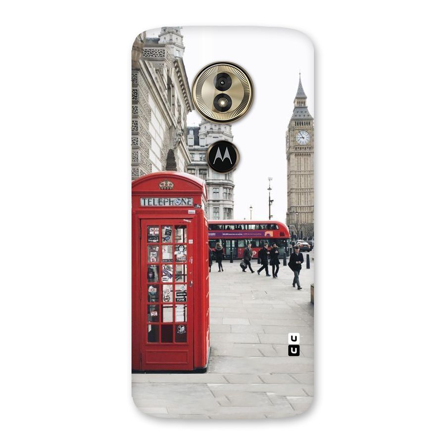 Red City Back Case for Moto G6 Play