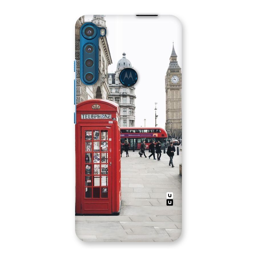Red City Back Case for Motorola One Fusion Plus