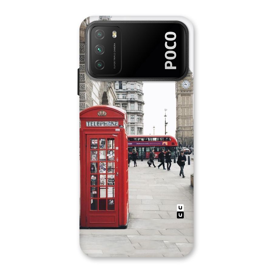 Red City Back Case for Poco M3