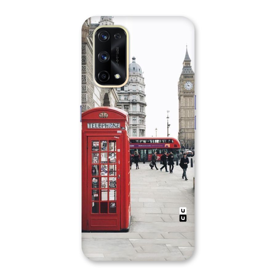 Red City Glass Back Case for Realme X7 Pro