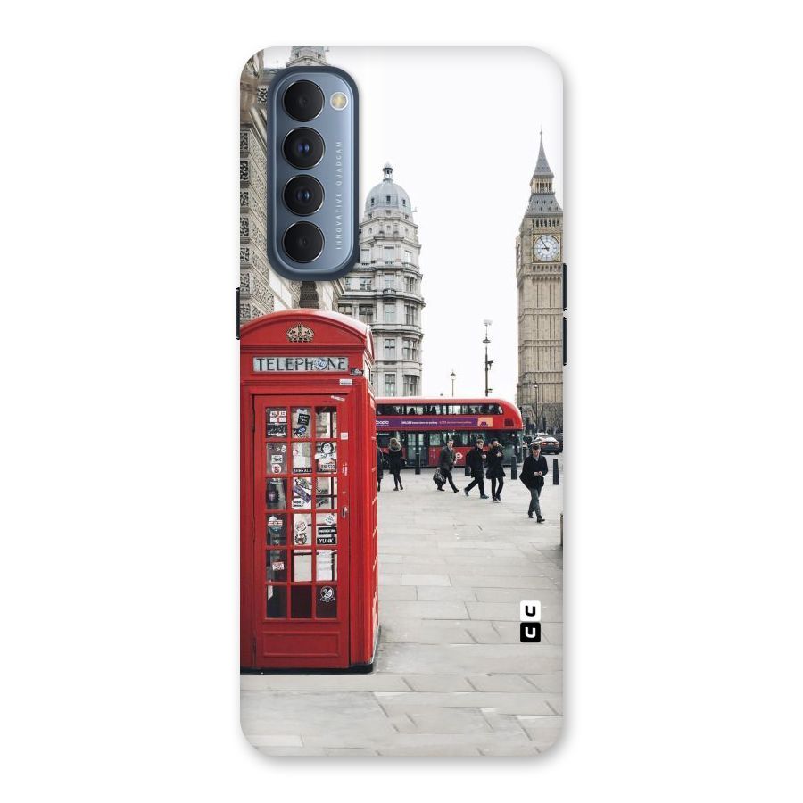 Red City Back Case for Reno4 Pro