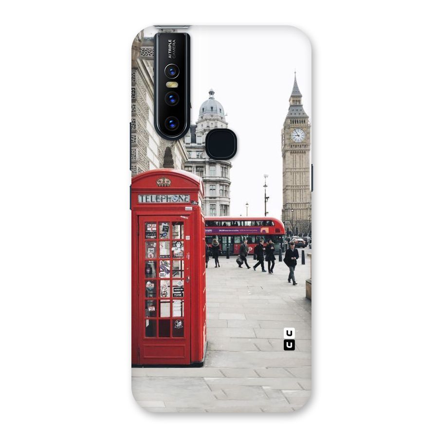 Red City Back Case for Vivo V15