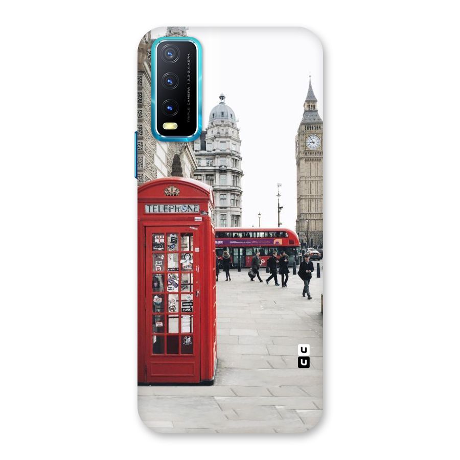 Red City Back Case for Vivo Y20A