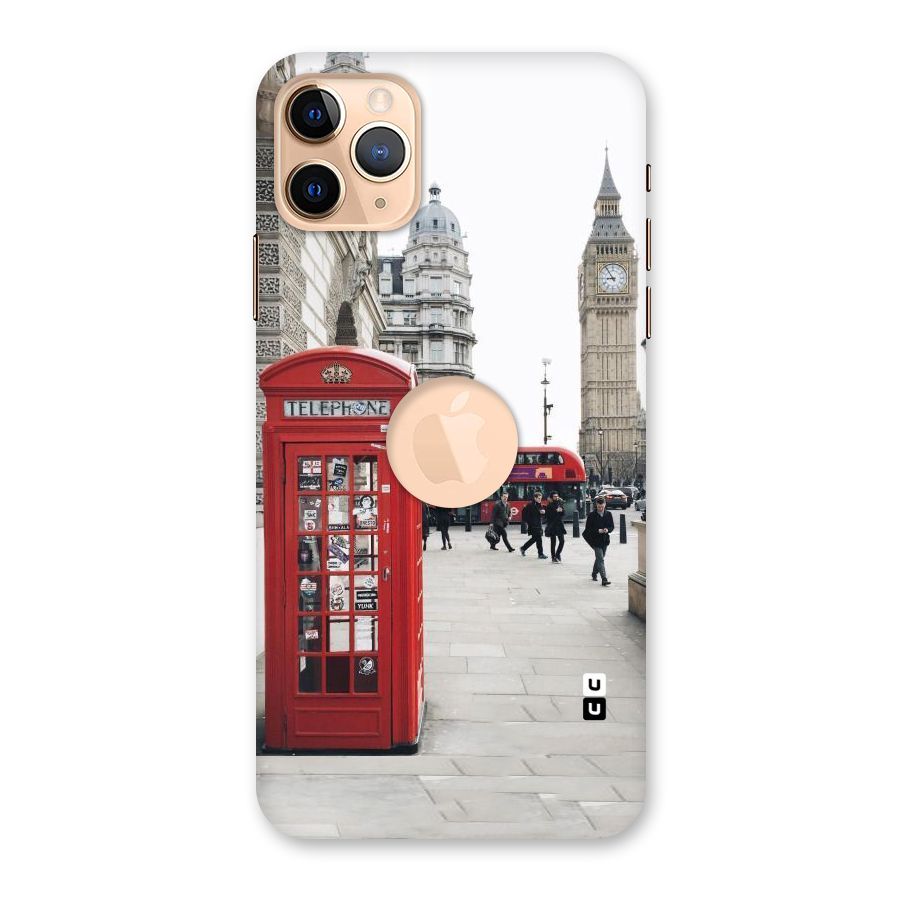 Red City Back Case for iPhone 11 Pro Max Logo Cut