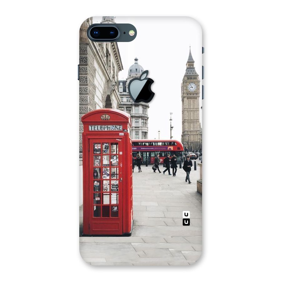 Red City Back Case for iPhone 7 Plus Apple Cut