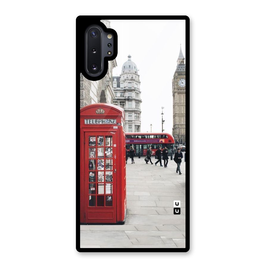 Red City Glass Back Case for Galaxy Note 10 Plus