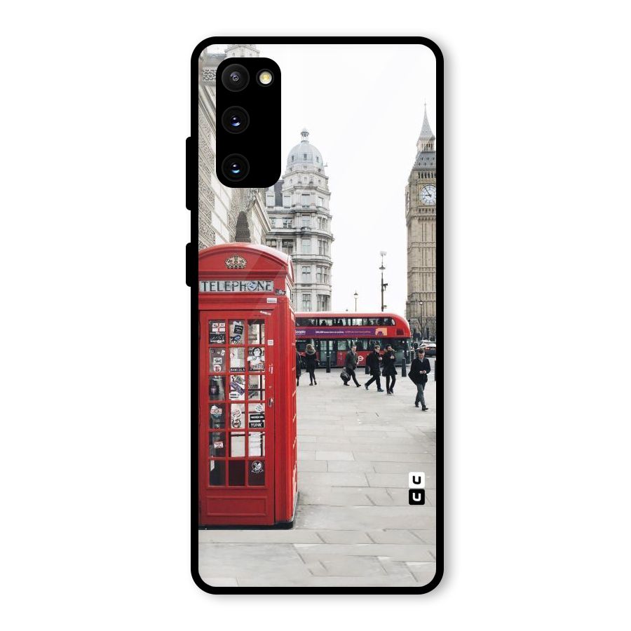 Red City Glass Back Case for Galaxy S20 FE 5G