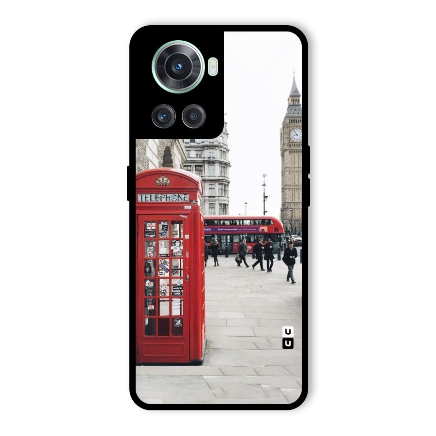 Red City Glass Back Case for OnePlus 10R