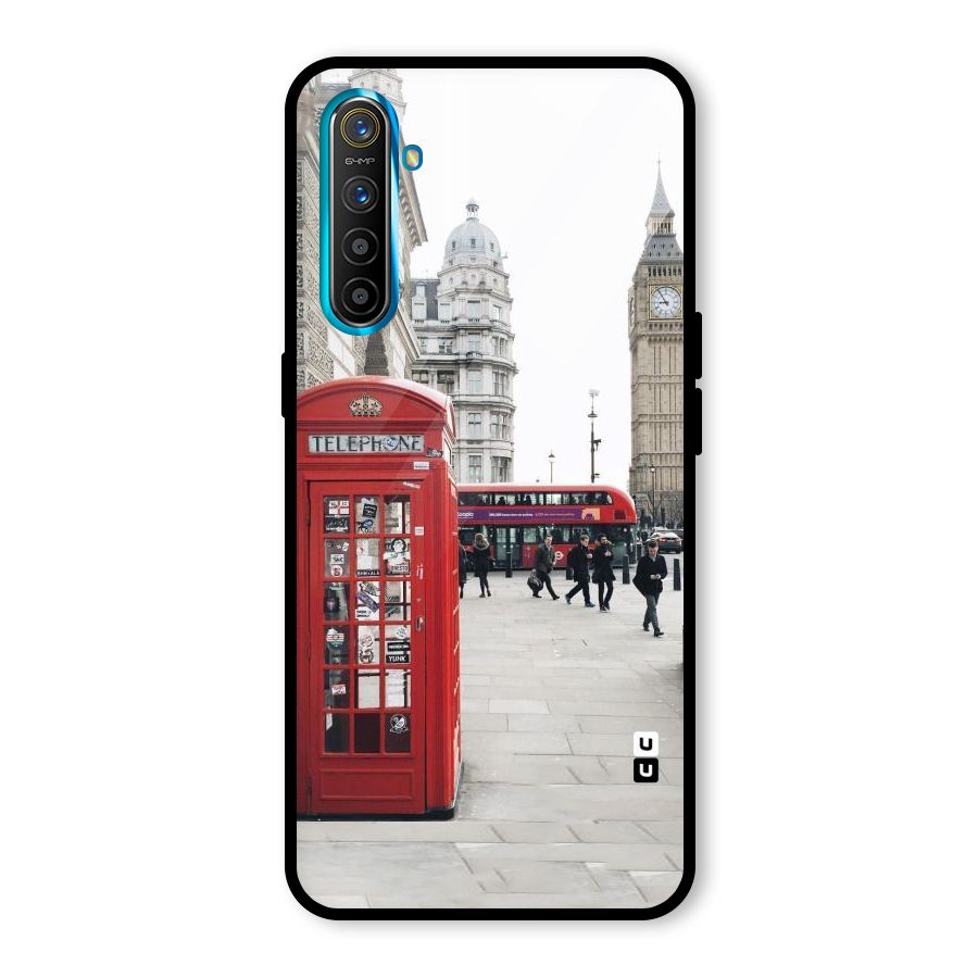 Red City Glass Back Case for Realme X2