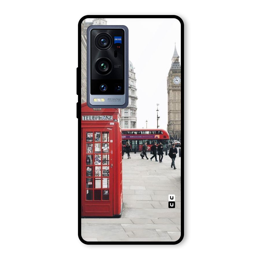 Red City Glass Back Case for Vivo X60 Pro Plus