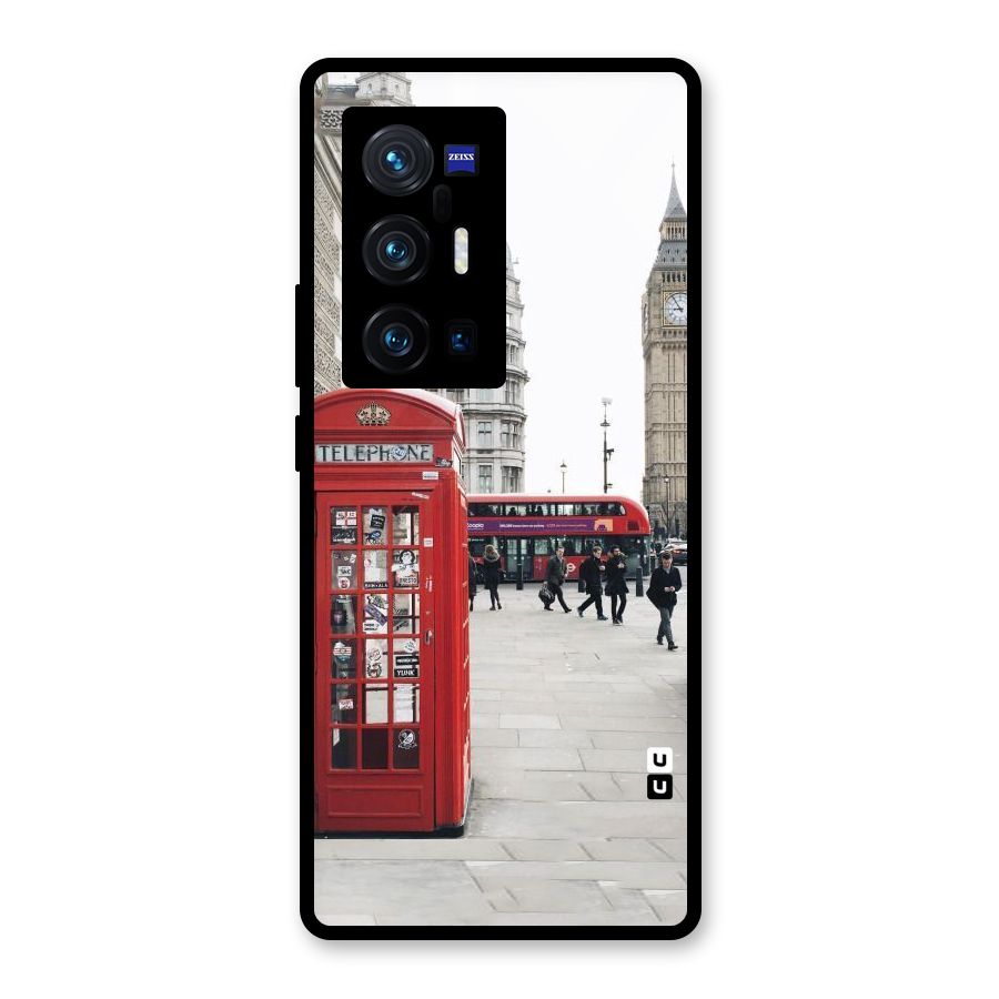 Red City Glass Back Case for Vivo X70 Pro Plus