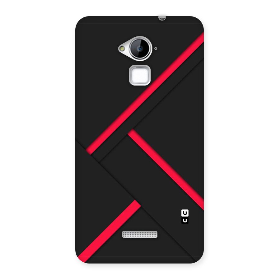 Red Disort Stripes Back Case for Coolpad Note 3