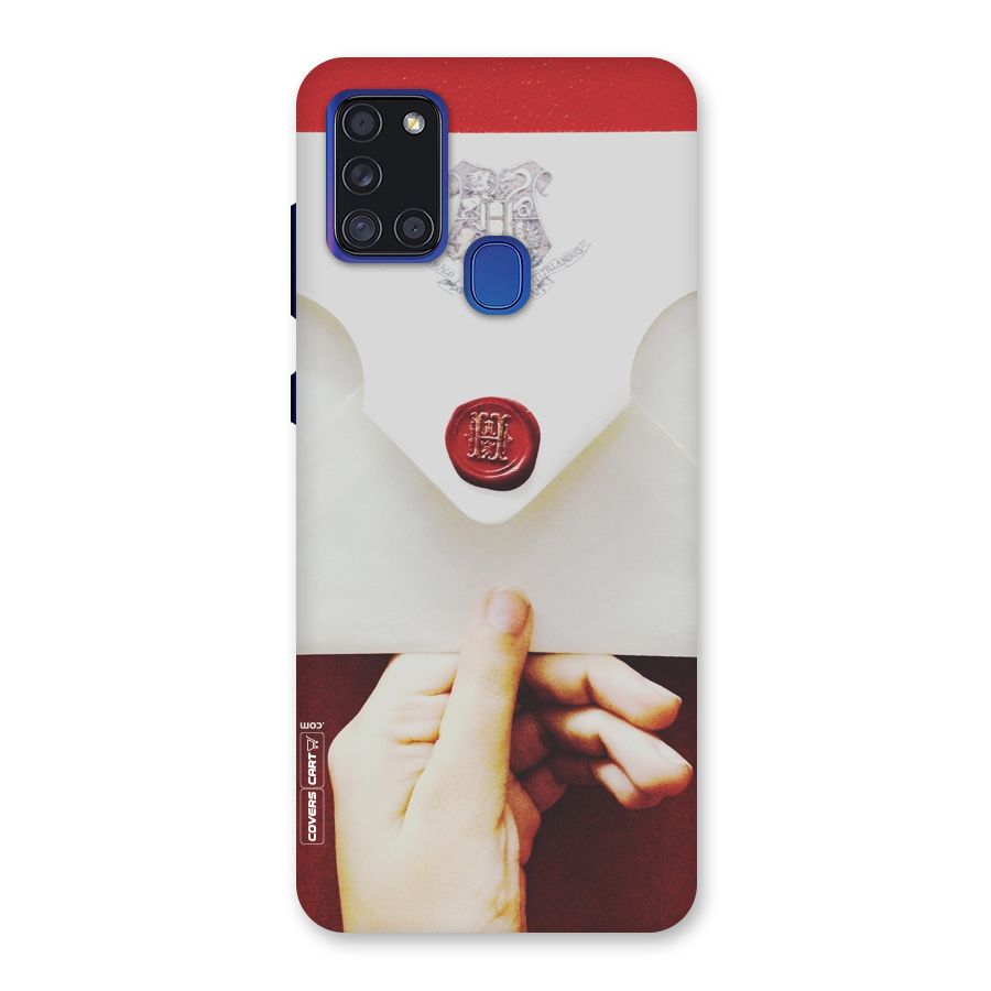 Red Envelope Back Case for Galaxy A21s