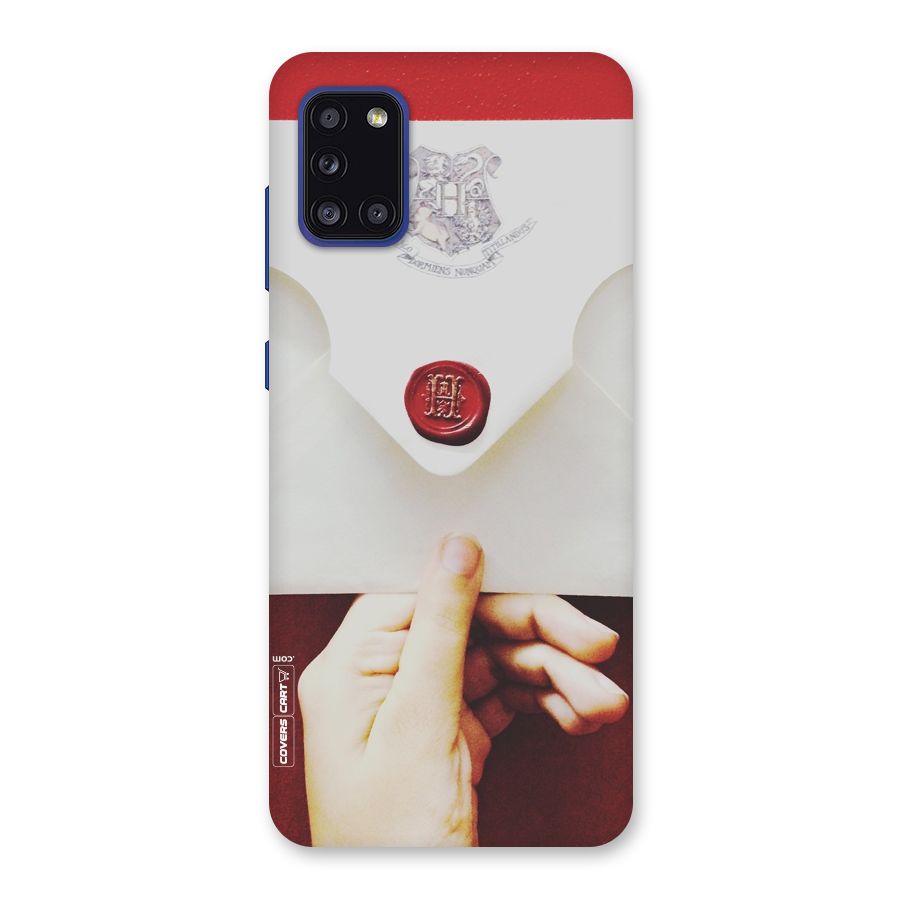 Red Envelope Back Case for Galaxy A31