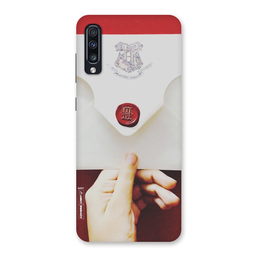 Red Envelope Back Case for Galaxy A70