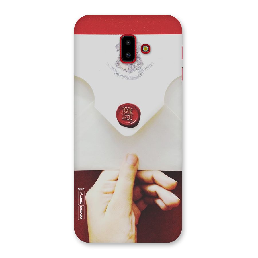 Red Envelope Back Case for Galaxy J6 Plus