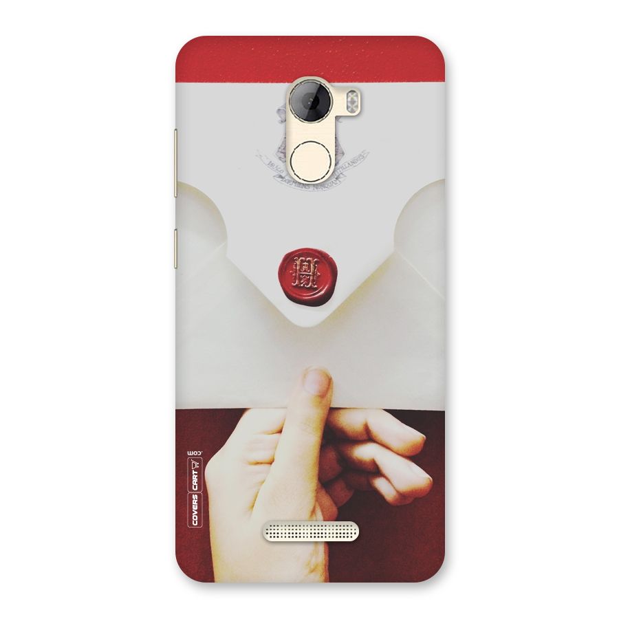 Red Envelope Back Case for Gionee A1 LIte