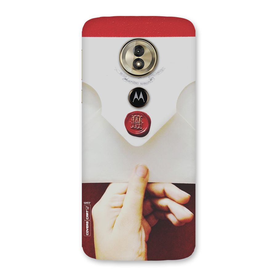 Red Envelope Back Case for Moto G6 Play