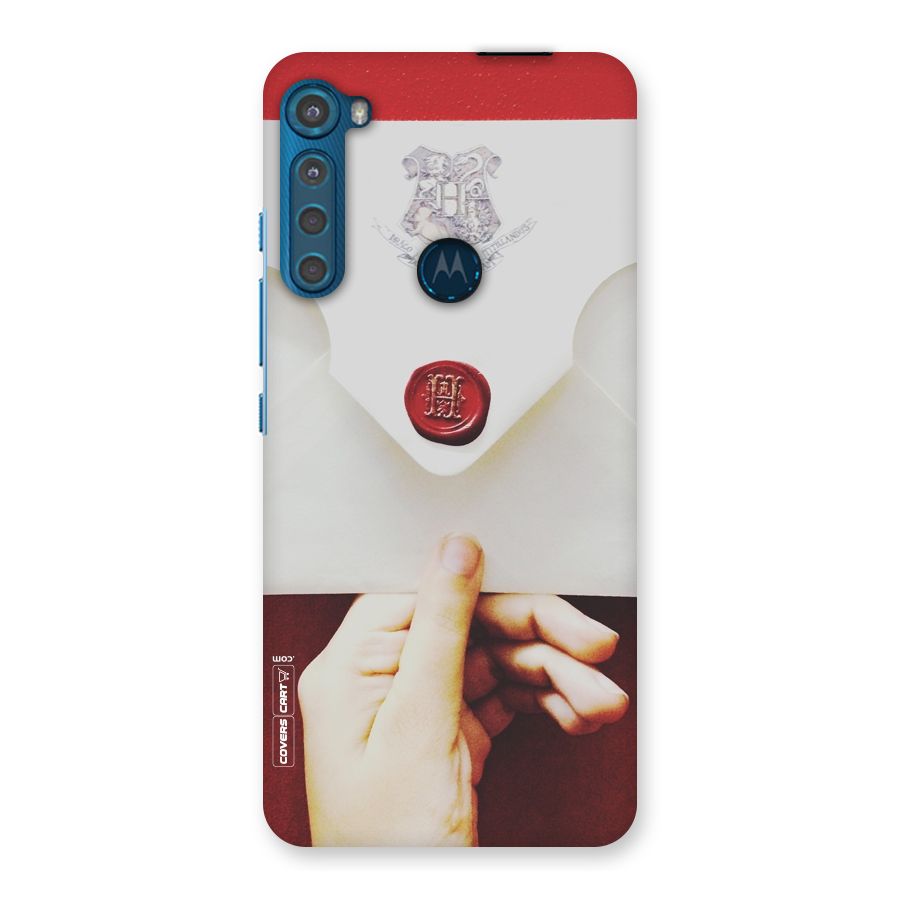 Red Envelope Back Case for Motorola One Fusion Plus