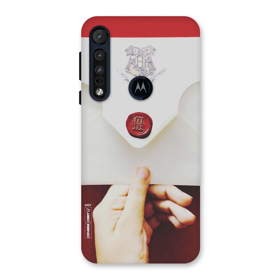 Red Envelope Back Case for Motorola One Macro