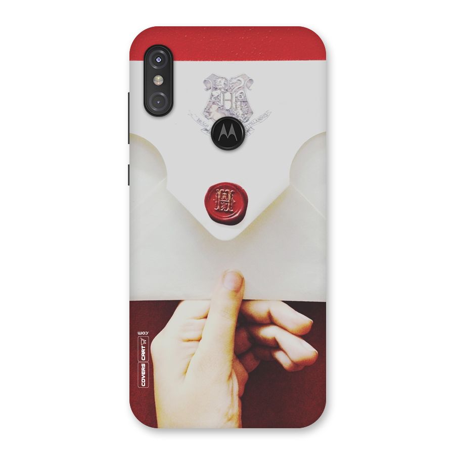 Red Envelope Back Case for Motorola One Power