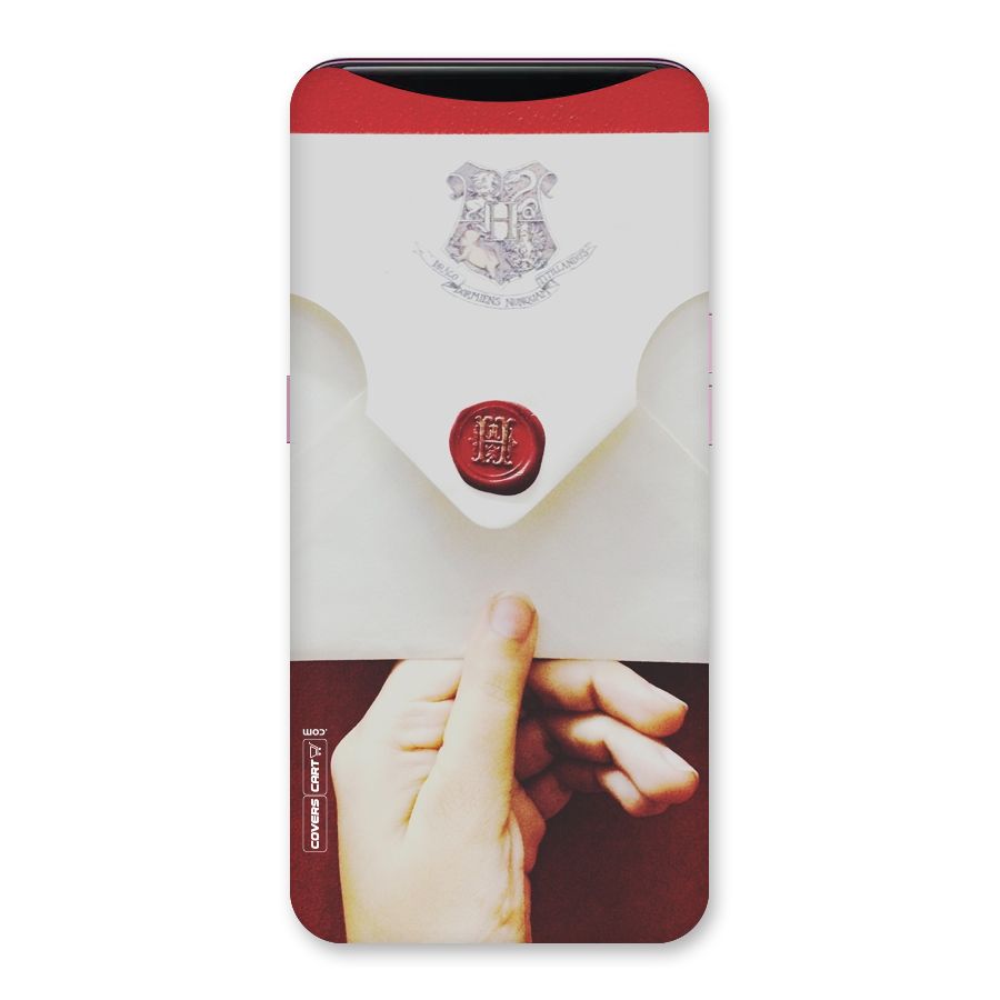 Red Envelope Back Case for Oppo Find X